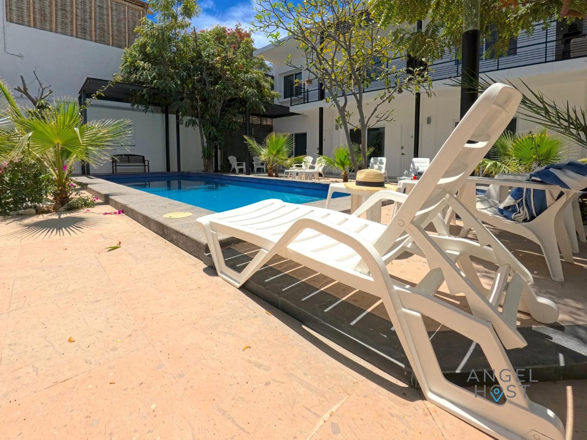 Commercial Zone Studios, Pool, Bbq And Beach 7 Blocks La Paz Exterior foto